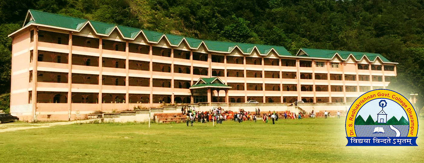 Dr. Sarvepalli Radhakrishnan Govt. Degree College, Dharampur, Distt. Mandi